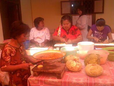 Cooking for traditional accassion