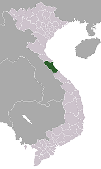 Quang Binh Province in Vietnam