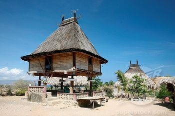 Traditional House in Timor-Leste